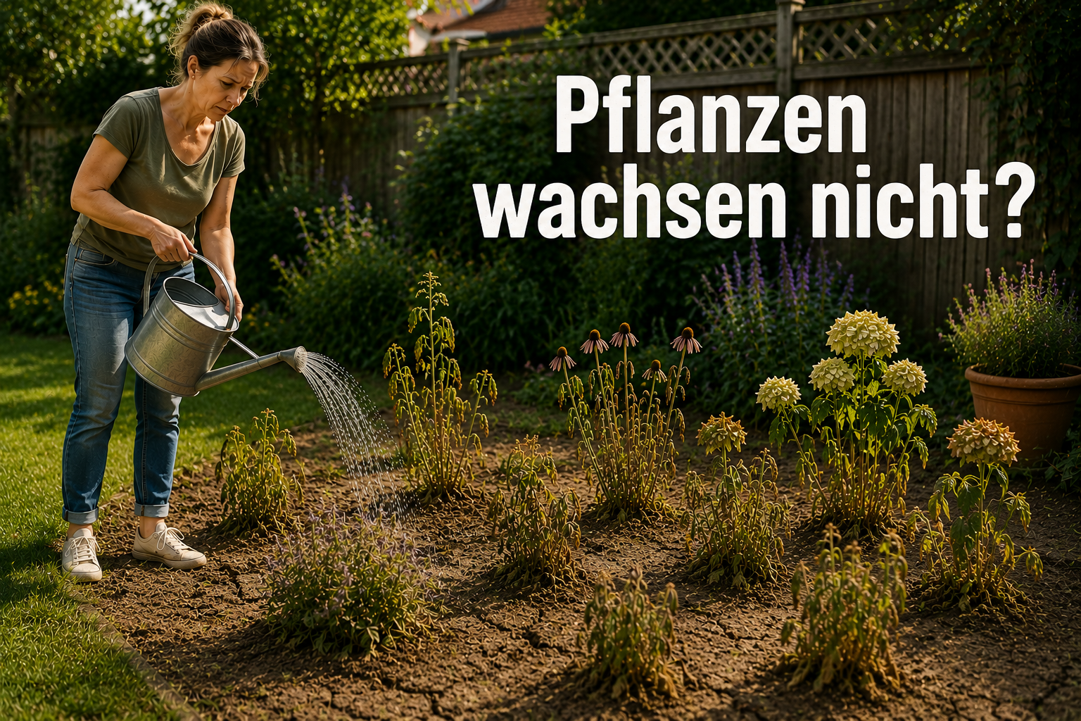 Pflanzen wachsen nicht