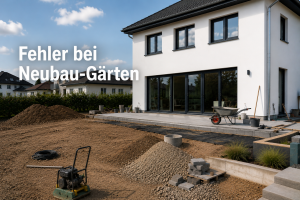 Typische Fehler beim Neubau Garten