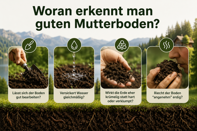 Woran erkennt man guten Mutterboden